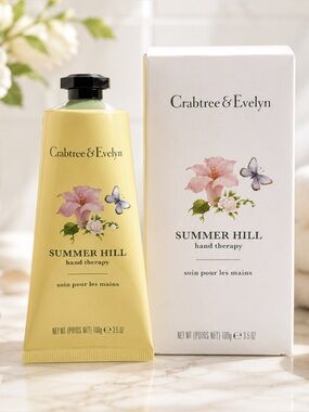 Crabtree & Evelyn Summer Hill Hand Therapy 3.5 oz 100g NEW in Box